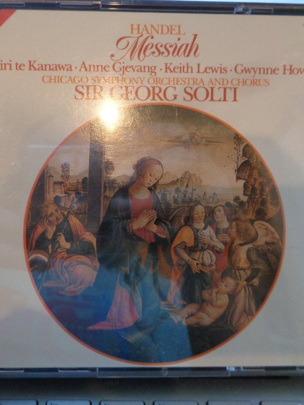 Handel Messiah CD Ser Georg Solti Kiri te Kanawa